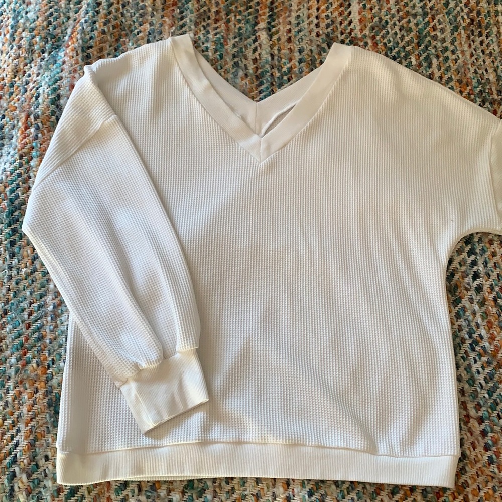 White Oversized Sweater